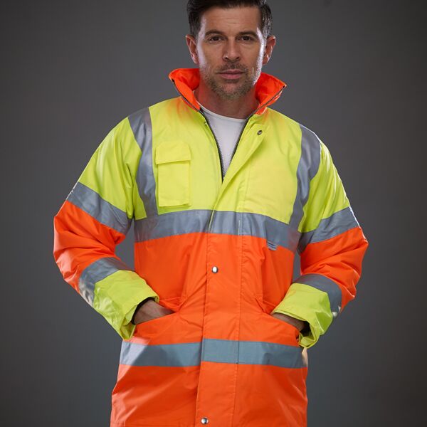 Yoko Hi-Vis Contrast Jacket Thumbnail